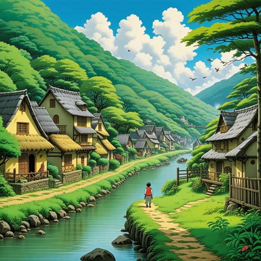 在一个小村庄里,有一个喜欢沿着河边散步的老人。一天,当他散步时,突然感到需要回头看看。他转过身,看到了一只他从未见过的珍稀鸟类。这次回头的动作不仅给他带来了快乐,还带来了新的发现。
