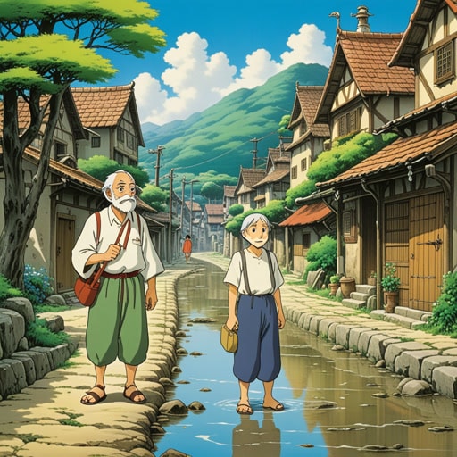 在一个小镇上,有一位智慧的老人,他的话总是受到尊重。一天,一个年轻人试图否认老人关于即将到来的干旱的建议。尽管年轻人试图反驳,但镇上的人们还是遵循了老人的建议,储存了足够的水。当干旱来临时,这个小镇幸存了下来,而其他地方则遭受了苦难。年轻人学到了,有时候,最好不要否认长者的智慧。