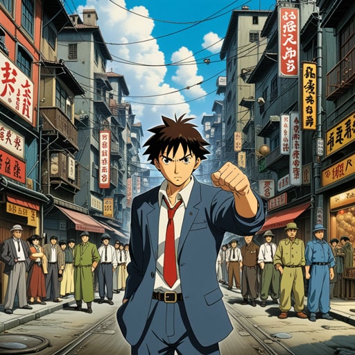 在城市的地下世界中,一个臭名昭著的匪徒杰克以铁腕统治。他的行动总是迅速而无情。一天,一个敌对帮派引发了一场激烈的战斗。杰克利用他的狡猾和力量,设法智胜对手,巩固了他在城市中作为顶级匪徒的地位。