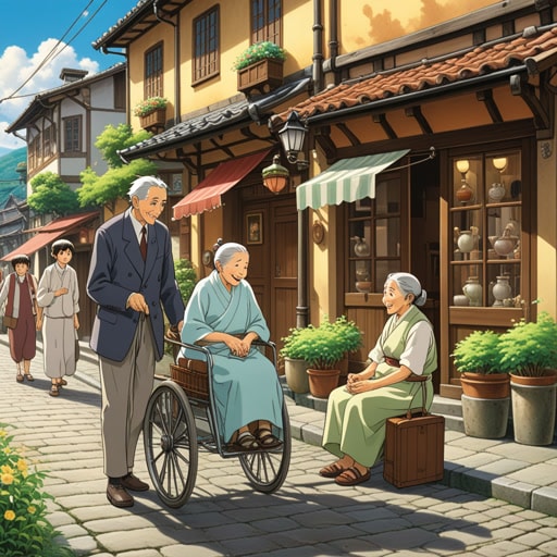 在一个小镇上,住着一个以文雅著称的人。他的举止无可挑剔,行为总是反映出他良好的教养。一天,在社区活动中,他通过帮助一位老妇人过马路,并向一位带婴儿的年轻母亲让座,展现了他的绅士风度。他的行为不仅使他受到尊敬,也为镇上的其他人树立了榜样。