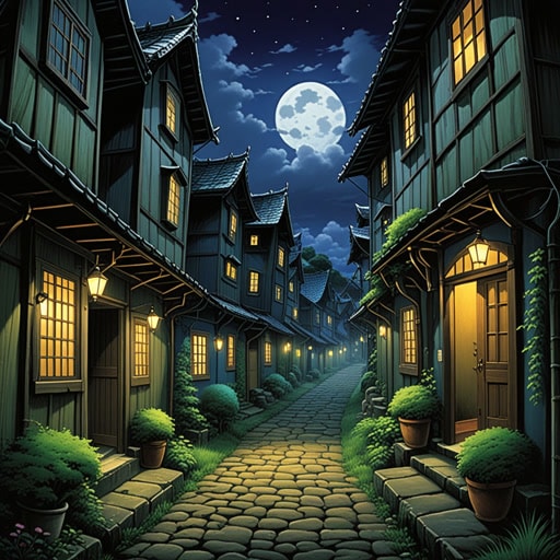 在一个小镇上,有一栋被认为是闹鬼的房子。一天晚上,一个勇敢的年轻人决定去探索这栋房子。当他穿过黑暗的走廊时,他感觉到一阵冷风,并看到了一个模糊的影子。突然,一个声音低语道:‘离开这个地方。’尽管害怕,年轻人意识到这只是风在作怪。他离开了房子,向大家讲述了他的幽灵遭遇,这更增添了房子的神秘色彩。