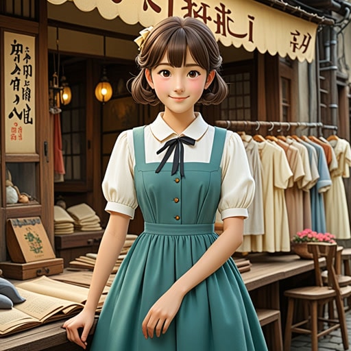 在一个小镇上,有一位著名的裁缝,他喜欢用格子布做衣服。他制作的裙子和衬衫深受大家喜爱。一天,一个小女孩来找他,希望为自己的生日定制一件格子布裙子。裁缝夜以继日地工作,在生日那天,他向女孩展示了一件美丽的格子布裙子。女孩非常高兴,这件裙子成了镇上的热门话题。