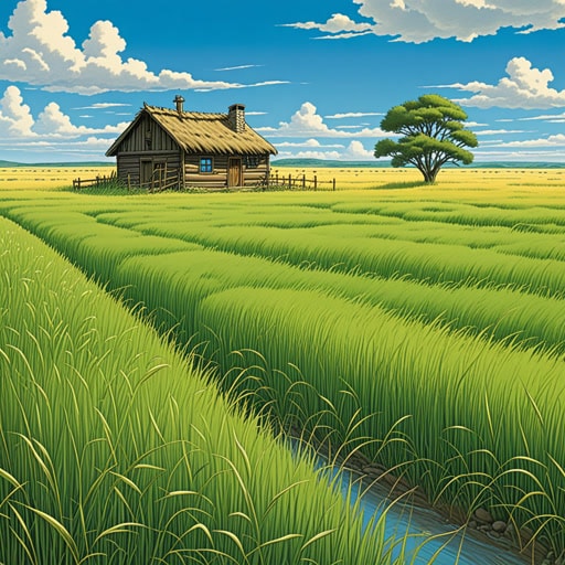 在北美广阔的草原上,grama草在生态系统中扮演着至关重要的角色。它为许多物种提供食物和栖息地,其韧性有助于维持草原的平衡。一天,一场严重的干旱威胁到了grama草的生存。当地社区意识到其重要性,迅速采取行动保护和恢复草原,确保了草原生命的延续。