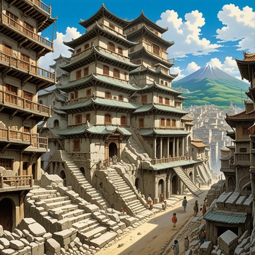 在古代,一位智慧的建筑师发现了一种名为石膏的矿物。他用它来建造坚固而美丽的建筑。一天,一场大地震袭击了这座城市。奇迹般地,用石膏建造的建筑屹立不倒,而其他建筑则倒塌了。这一事件促使石膏在建筑中的广泛使用,确保了建筑的安全性和耐久性。