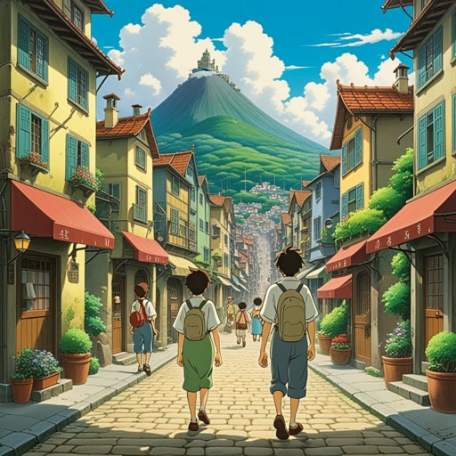 在一个小镇上,住着一个总是渴望大城市生活的年轻人。一天,一个机会出现了,他搬到了城市。他发现城市的喧嚣令人兴奋,但很快意识到他想念家乡的宁静。他对城市生活的渴望逐渐转变为对家的渴望。
