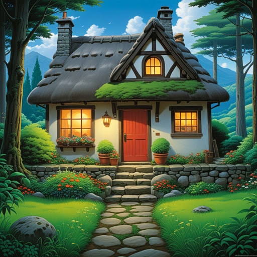 在一个小村庄里,有一座温馨的小屋,里面有一个大壁炉。每天晚上,家人都会围坐在壁炉旁,分享故事和温暖。一个寒冷的夜晚,一个旅行者敲响了他们的门,寻求庇护。家人欢迎了他,当他们坐在壁炉旁时,旅行者分享了他的旅行故事。壁炉的温暖不仅温暖了他们的身体,也温暖了他们的心,创造了一段持续一生的纽带。