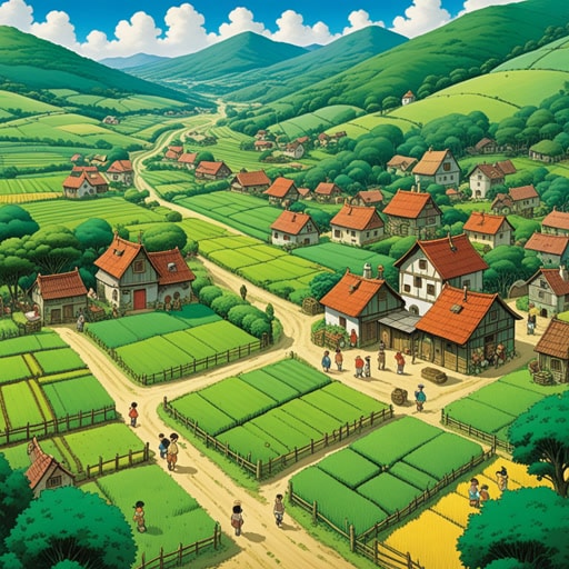 从前,在一个小村庄里,有一位拥有大片土地的农民。一天,一个陌生人来到村里,提出要购买他的一部分土地。农民对这个陌生人的意图感到好奇,便询问他为何需要这么大的面积。陌生人透露,他计划为村里的孩子们建一所学校。被陌生人的高尚目的所感动,农民同意以较低的价格出售土地,确保村里的孩子们有一个学习和成长的地方。