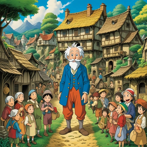 在一个小村庄里,住着一个以囤积财富闻名的吝啬鬼。一天,一个年轻的旅行者来到这个村庄,听说了吝啬鬼的储藏。出于好奇,旅行者决定去调查。经过几天的搜寻,他发现储藏被藏在了一个秘密的房间里。看到这庞大的储藏,旅行者意识到分享和社区的价值。他决定将这些财富分发给需要的村民,改变了吝啬鬼的遗产。
