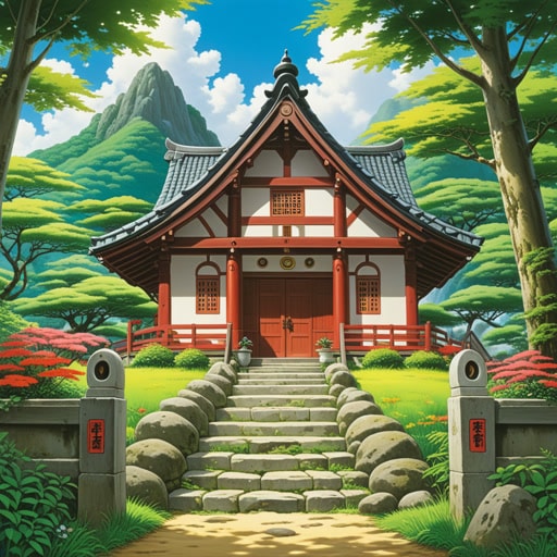 在一个小村庄里,有一座被认为具有神奇力量的圣殿。来自四面八方的人们前来寻求祝福和治愈。一天,一个怀疑的旅行者访问了这座圣殿,怀疑它的神圣性。当他进入时,他感受到了一种深刻的平静,并目睹了一个治愈的奇迹。从那天起,他成为了圣殿神圣力量的信徒。