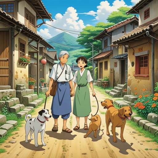 在一个小村庄里,住着一位以人道方式对待病人的李医生。一天,一只受伤的流浪狗走进了村庄。李医生收留了这只狗,为它提供医疗照顾和温暖的家。他的人道行为不仅救了这只狗,还激励村民们以仁慈和同情心对待所有生命。