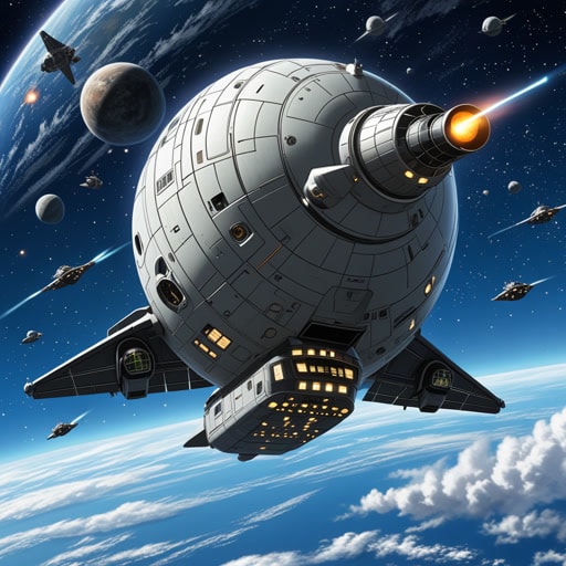 在遥远的星系中,一艘宇宙飞船正以极快的速度在太空中急速飞行。飞行员斯威夫特船长正在执行一项任务,向一个偏远的殖民地运送重要物资。随着飞船向目的地急速接近,斯威夫特船长准备进行关键的着陆。这次成功的交付不仅拯救了殖民地,也为斯威夫特船长赢得了迅速而大胆行动的声誉。