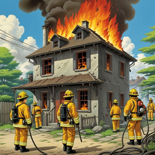 从前,有一个名叫杰克的人急需帮助。他的房子着火了,他无处可逃。在绝望中,他恳求消防员救救他的家人。他真挚的恳求感动了消防员,他们迅速将他的家人从燃烧的房子中救出。杰克的恳求不仅救了他的家人,也提醒了大家真诚请求的力量。