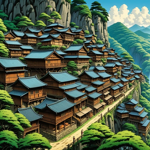 在一个小村庄里,有一位老工匠以其能在木头上刻出美丽图案而闻名。一天,一位神秘的旅行者请他在一块罕见的木头上刻一个特殊的符号。工匠使用锋利的工具,精确地刻出了这个符号。结果非常惊人,这使得工匠和村庄都声名远扬。
