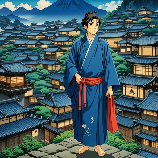 在古代,靛蓝的贸易是一项利润丰厚的生意。来自东方的商人会将这种珍贵的染料带到西方,在那里它因其深沉、丰富的颜色而备受重视。一个名叫阿里的商人,以他的靛蓝染料布料而闻名。他最著名的作品是一件华丽的靛蓝色长袍,他将其卖给了一位富有的贵族。这件长袍如此美丽,以至于成为了镇上的谈资,阿里的生意也因此兴旺起来。