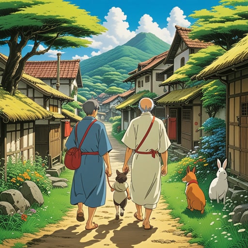 在一个小村庄里,有一个以不人道行为著称的男人。他对所有人及事物都极其残忍。一天,一个旅行者来到这个村庄,目睹了这个男人的不人道行为。旅行者充满同情,决定教这个男人一个人性的教训。通过各种善行,旅行者慢慢地改变了这个男人的心,使他意识到人道的重要性。