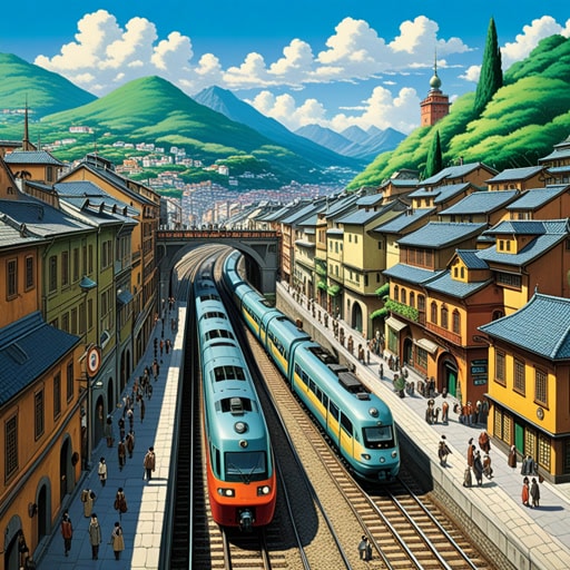从前,有一个忙碌的商人名叫杰克,他经常在城市间旅行。他非常依赖城际交通来管理他在不同地区的业务。一天,在乘坐城际列车时,他遇到了一个同样热爱城市发展的旅伴。这次偶遇促使他们合作一个旨在改善城际连通性的项目,使城市间的旅行更加高效和愉快。