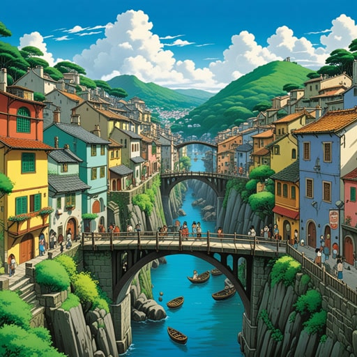 在一个小镇上,有几个截然不同的社区,他们很少互动。有一天,一个新的倡议——“社区间日”被启动了。这个活动旨在将所有社区聚集在一起,进行一天的庆祝和合作。当来自不同社区的人们混合在一起,分享他们的文化时,他们意识到他们社区间联系的力量和美丽。这个活动不仅弥合了差距,还培养了镇上不同群体之间的团结和相互尊重的感觉。