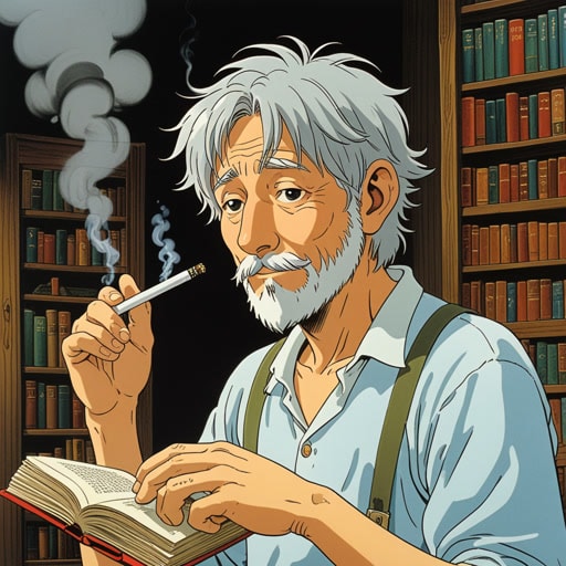 从前,有个叫杰克的人以其讽刺的幽默感著称。一天,他决定戒烟,买了一本名为《如何戒烟》的书。讽刺的是,这本书成了他抽烟休息时的常伴之物,因为他发现自己很难抗拒抽烟的冲动。尽管如此讽刺,这本书最终还是帮助他戒了烟,证明了即使在讽刺中,也可能有一线希望。