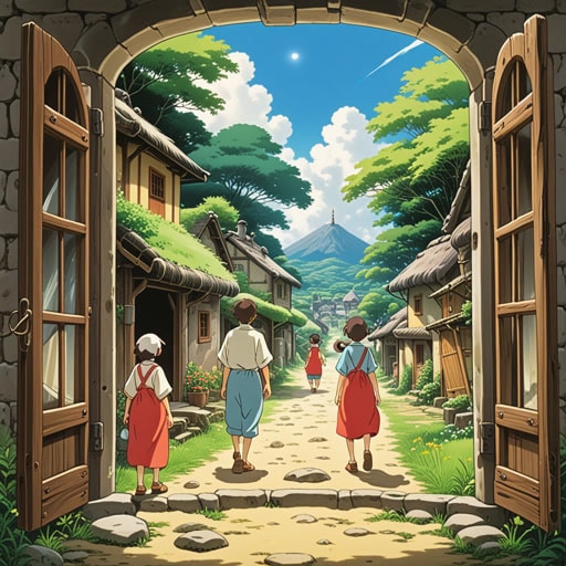 在一个小村庄里,有一面神奇的镜子,它可以自己清洁。一天,镜子被灰尘覆盖,但没有人干预,它开始发光,很快又闪亮如新。村民们对镜子自我清洁的能力感到惊奇。