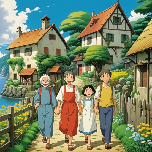 在一个小村庄里,住着一个大家庭,被称为史密斯家族。史密斯家族以其紧密团结的家人而闻名,他们总是互相支持。一年,在收获节期间,所有的家人聚在一起庆祝。他们分享故事、笑声和在一起的快乐,提醒每个人他们家族中的力量和爱。