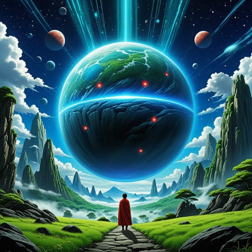在遥远的星系中,有一个隐藏的星球名为克里普顿。这个星球富含一种称为氪的稀有气体,用于先进技术和强大的照明。一天,一位科学家发现氪气还能增强人类能力。这一发现开启了一个超能力生物的新时代,这一切都归功于氪隐藏的力量。