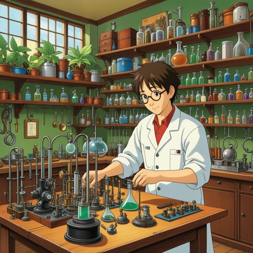 在一个小镇上,有一个神秘的实验室,许多科学发现都在这里诞生。一天,一个好奇的男孩名叫蒂姆决定探索这个实验室。在里面,他发现了各种仪器和化学品。一个实验室助手的提示让他找到了一个隐藏的房间,那里正在进行一项突破性的实验。这次经历不仅激发了蒂姆对科学的兴趣,还引领他未来成为一名著名的科学家。