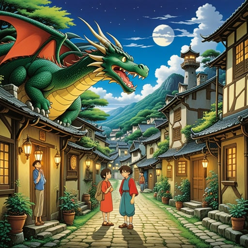 在一个小镇上,有一个著名的讲故事的人名叫杰克。每天傍晚,一群听众会围着他听他讲故事。有一天,杰克讲了一个关于一个勇敢的听者如何从龙手中拯救了一个村庄的故事。受到这个故事的启发,镇上的听众变得更加积极和专注,意识到倾听的力量。