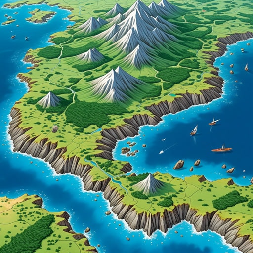 在地球广阔的表面上,岩石圈板块像巨大的拼图一样排列。这些板块由地壳和上部地幔组成,在千年间微不可察地移动。一天,好奇的地质学家亚历克斯发现了一个岩石圈运动的规律,暗示着即将发生的地震事件。他的迅速分析和警告使当地社区得以准备,挽救了许多生命。