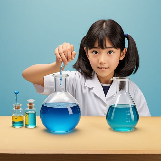 在一个小化学实验室里,好奇的学生亚历克斯正在进行实验。他使用石蕊试纸测试各种溶液。当他将石蕊试纸浸入一种清澈的液体时,它变成了蓝色,表明这是一种碱性溶液。这个简单的石蕊测试帮助亚历克斯理解了酸碱化学的基础。