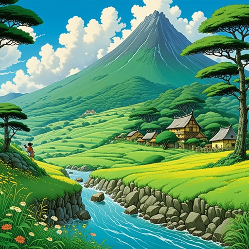 在古代,有一片广阔的低地,被称为大平原。这片低地肥沃富饶,支撑着众多文明。一天,一位名叫亚历克斯的年轻探险家冒险进入这片低地,寻求知识和资源。低地平缓的坡度和丰富的水源促进了多样化的动植物生长,这让亚历克斯着迷。他穿越低地的旅程不仅丰富了他对自然的理解,还激发了他保护这些珍贵土地的决心。