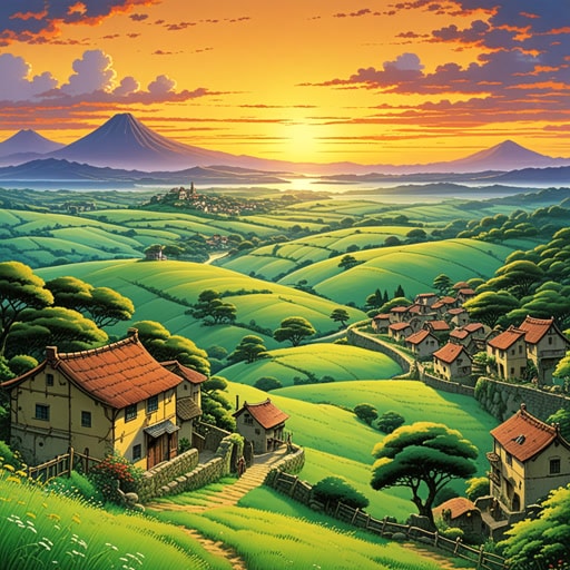在一个小村庄里,住着一位名叫抒情的诗人。他的话语总是充满了深厚的情感和美丽。一天,他写了一首关于日落的诗,感动了每一个听到它的人。他诗歌的抒情性质使他在整个土地上闻名。