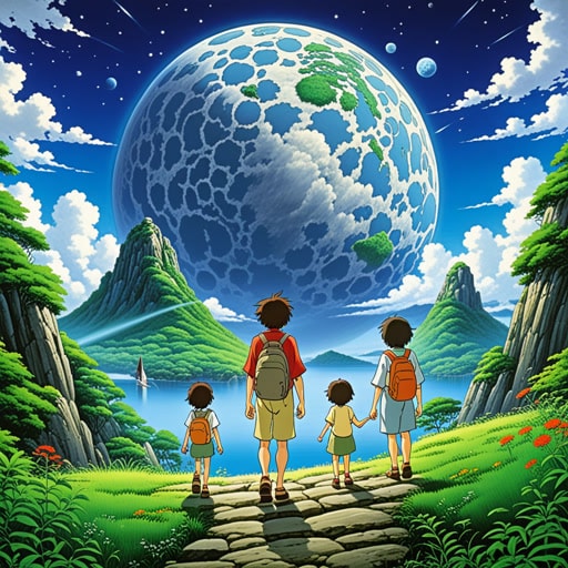 在遥远的未来,人类已经触及星辰。他们面临许多挑战,但团结和智慧帮助他们克服了每一个障碍。有一天,发现了一个新行星,人类团结起来探索其奥秘。这一新发现不仅扩展了他们的知识,也加强了不同文化之间的联系。