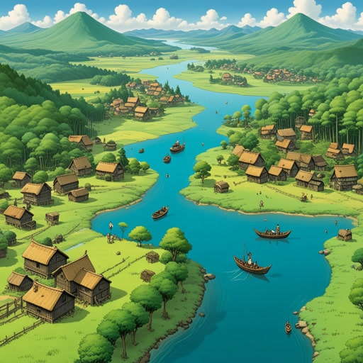在一个被湿地环绕的小村庄里,当地人必须小心地穿行以避免陷入泥泞。一天,一个名叫杰克的年轻探险家决定绘制湿地地图以帮助他的社区。当他深入湿地地形时,他发现了一个隐藏的湖泊,里面生机勃勃。他的发现不仅帮助村民们更好地导航,还开辟了新的捕鱼机会。