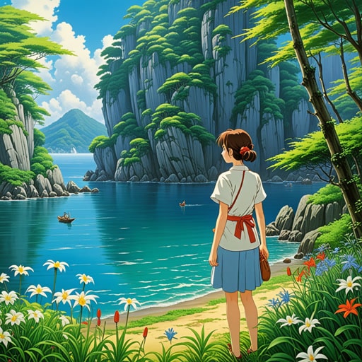 从前,有一个年轻的艺术家名叫莉莉。莉莉的画作总是令人惊奇,她以一种让所有看到的人都惊叹的方式捕捉了自然的美。一天,她画了一个场景,如此生动和逼真,仿佛活了过来。来自世界各地的人们都来观看她非凡的创作,她的名声远播。