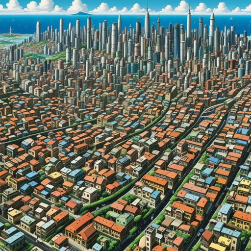 在未来,一个广阔的大城市群横跨大地,将城市像串珠一样连接起来。人们无缝地在城市间移动,享受高度整合的城市环境带来的好处。这个大城市群不仅仅是一系列城市的集合,而是一个有生命、有呼吸的实体,影响着数百万人的生活。