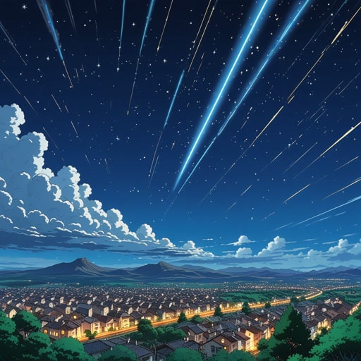 在一个晴朗的夜晚,萨拉看到一颗流星划过天空。这是一个壮观的景象,促使她更多地了解这些天体奇观。她发现流星实际上是进入地球大气层时燃烧的小块太空碎片,形成一道美丽的光迹。这一知识使她更加欣赏夜空。