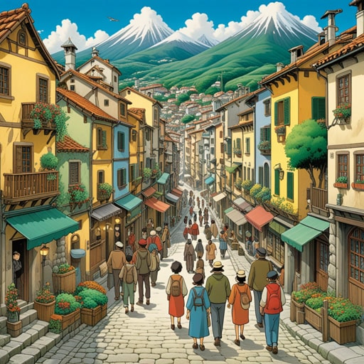 在一个小镇上,住着一群移民。每年,他们都会迁移到不同的城市寻找工作。有一年冬天,一个特别严酷的季节促使他们留在了镇上。当地社区欢迎他们,他们一起建立了一个繁荣的社区。移民的技能和辛勤工作对小镇的繁荣贡献巨大。