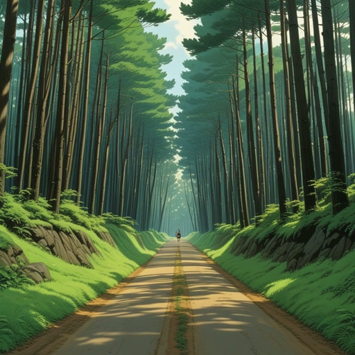 曾经,一位旅行者被路上的一个误导性标志所迷惑。这个指向捷径的标志将他引向了一片茂密的森林,他在那里迷路了。经过数小时的徘徊,他意识到自己被误导了,最终找到了回到主路的方法。