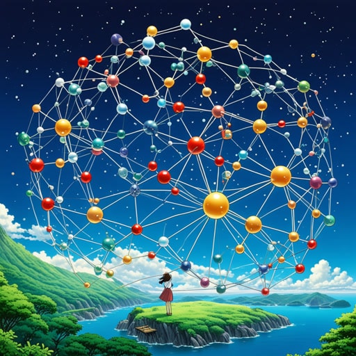 在一个由微小分子构成的世界里,有一位名叫摩尔博士的科学家。他对这些微小粒子如何相互作用形成宇宙感到着迷。一天,在研究一个复杂的分子时,他发现了一种创造能量的新方法,这可能会彻底改变世界。他的发现完全归功于理解分子间精妙的舞蹈。