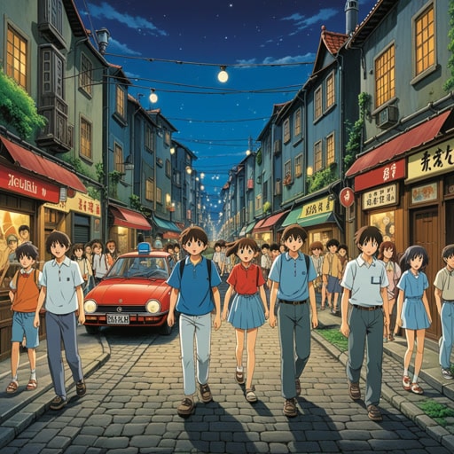 在一个小镇上,有一条严格的规定:晚上10点后禁止制造噪音。一天晚上,一群青少年决定举办派对,无视镇议会的警告。随着噪音越来越大,警察到达现场并发出严厉的警告。青少年们很快明白了规则的重要性,并提前结束了派对。
