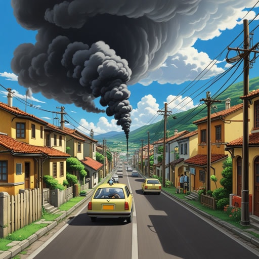 在一个小镇上,一辆汽车事故释放了一团一氧化碳。居民们并未意识到危险,开始感到头晕和虚弱。一位思维敏捷的科学家Dr. Mono迅速识别出一氧化物,并促使小镇居民撤离。多亏了Dr. Mono的迅速行动,小镇居民得以从致命的气体中获救。