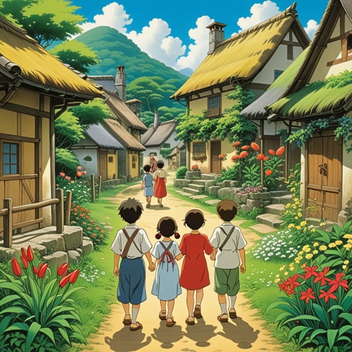 在一个小村庄里,有一个传统,即用一个特别的仪式来庆祝每个孩子的生日。在莉莉出生的那天,村民们聚集在一起,欢迎她来到这个世界。他们相信,出生的祝福会给孩子带来好运和健康。随着莉莉的成长,她珍视这些记忆和来自出生社区的爱。