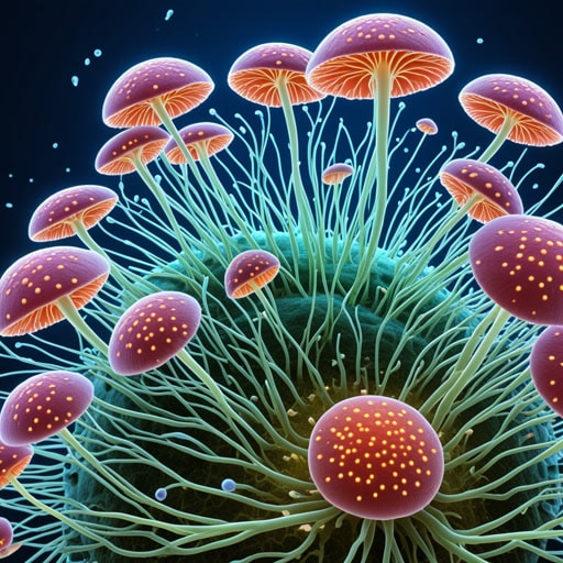 在一个安静的实验室里,一位科学家正在研究一种名为Neurospora的独特真菌。这种真菌的孢子排列类似神经细胞,对遗传学研究至关重要。一天,对Neurospora的研究取得了突破,这一发现极大地促进了对遗传密码的理解,永远改变了遗传学研究的方向。
