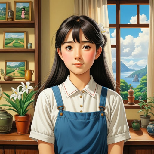 从前,有一个名叫莉莉的女孩,她的脸颊上有一个独特的痣。人们经常询问这个痣,她总是自豪地解释说这是她的特殊标记。一天,一位著名的艺术家看到了她,并被她的痣所启发。他画了她的肖像,这幅画变得非常受欢迎。莉莉的痣不仅让她与众不同,还给她带来了意想不到的名声。