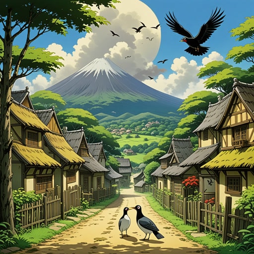 在一个小村庄里,一只奇怪的鸟的出现被视为一个预兆。村民们相信这只鸟的到来是好运或即将到来的灾难的标志。结果发现,这只鸟是一种罕见的物种,吸引了许多观鸟者和游客,给村庄带来了繁荣。因此,这个预兆最终变成了一个好的预兆。