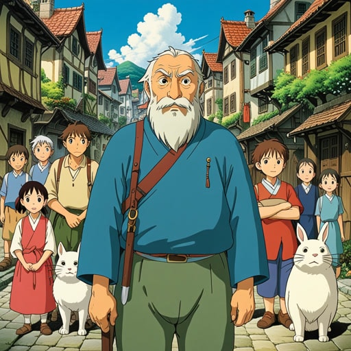 从前,有一个名叫杰克的人,他曾是一位英雄。多年前,他曾拯救了这个小镇免于一场大灾难。尽管时光流逝,镇上的人们仍然记得他那一次的英勇。一天,类似的危机再次出现,尽管杰克已经年老,但他再次被激励行动,提醒所有人他曾经的辉煌。