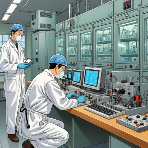 在一个高科技实验室里,研究人员正在研究一种新材料。他们需要控制排气过程以防止任何污染。一天,突然增加的排气触发了警报。团队迅速调整了设备,情况很快得到了控制。这次经历让他们认识到了密切监控排气的重要性。