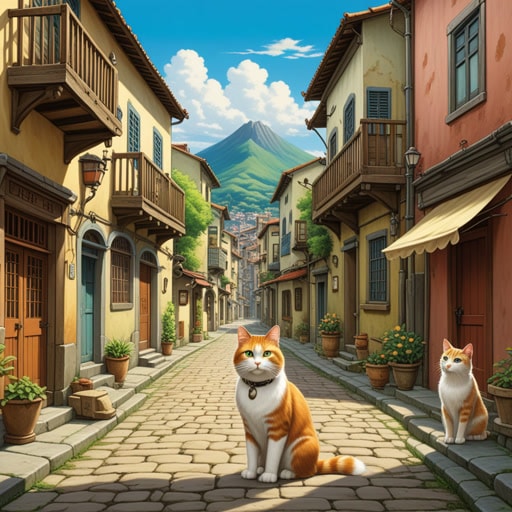 在一个小镇上,有传言说所有的猫都很凶猛。这个过度概括起源于一只猫攻击了一个路人。人们开始害怕所有的猫,没有意识到这只是一起孤立事件。一天,一个心地善良的女孩莉莉带着她温顺的猫来到镇中心广场,证明了并非所有的猫都凶猛。这一行为帮助镇上的人们理解了过度概括的危险。