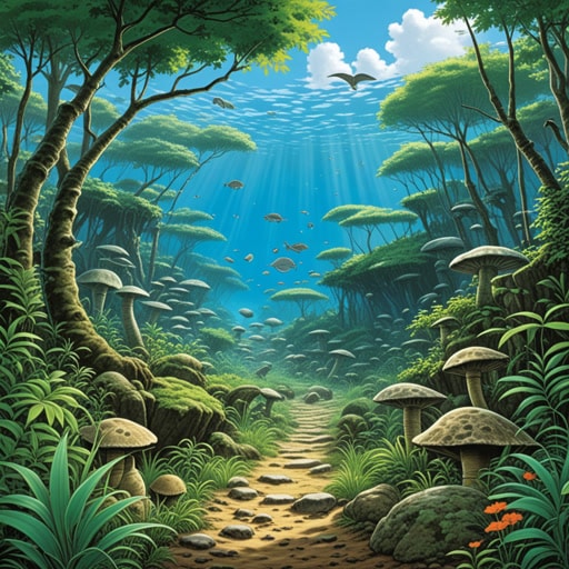 在世界的一个偏远角落,一位名叫史密斯博士的古生态学家正在探索古代化石。他的研究重点是理解史前生态系统是如何运作的。一天,他发现了一个独特的化石,提供了关于一个以前未知的古代生态系统的线索。这一发现不仅扩展了我们对过去的认识,还有助于预测未来的环境变化。