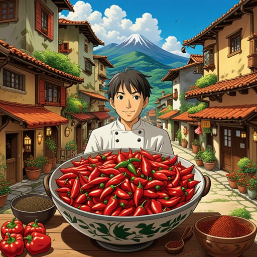 在一个小村庄里,有一位名叫杰克的厨师,他喜欢尝试各种风味。一天,他决定用一种特别的胡椒混合物来制作一道新菜。当他往菜里撒胡椒时,厨房里弥漫着香气,吸引了所有人的注意。这道菜大受欢迎,杰克作为调味大师的名声也日益增长。